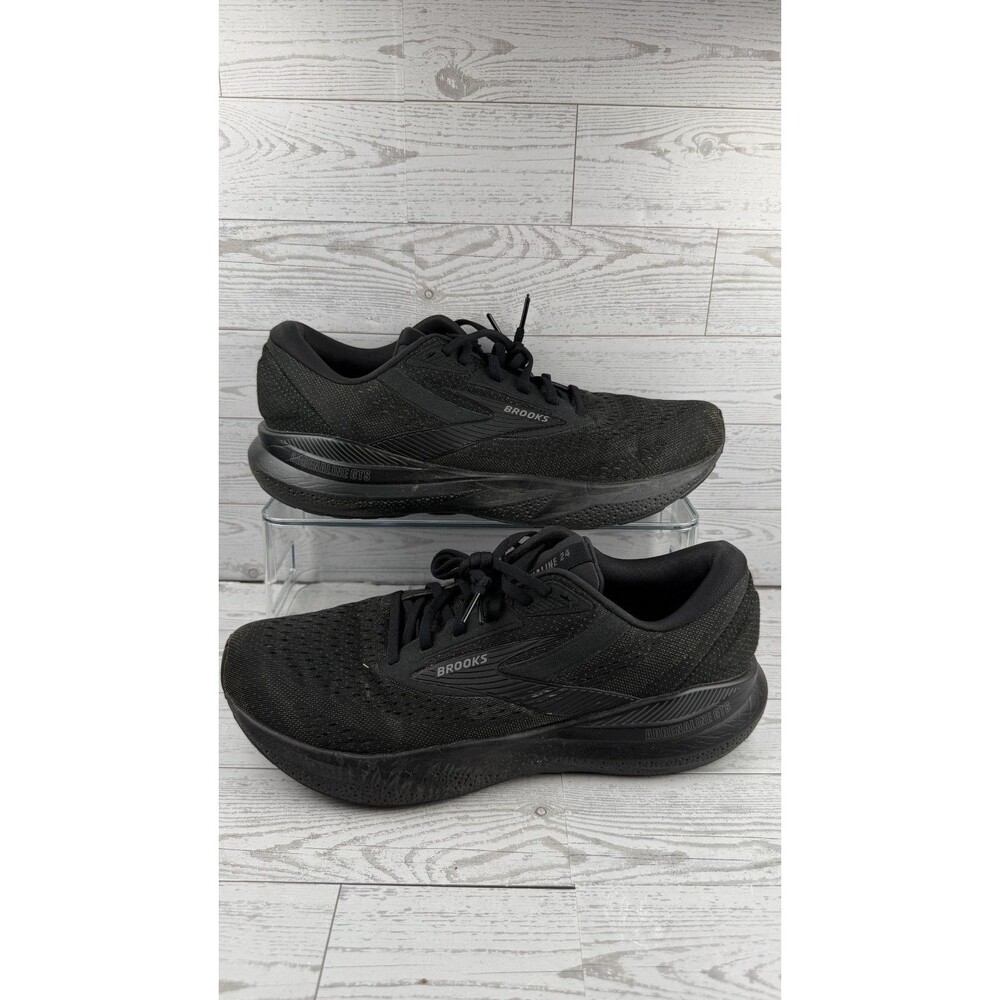 Brooks adrenaline GTS 24 1104371D020 Black US 11.5D Mens Road Running Shoes #385